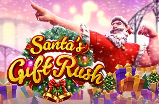 Santas Gift Rush, caça-níquel, tema natalino, rodadas grátis, recursos especiais, multiplicadores, jogo de cassino, diversão.